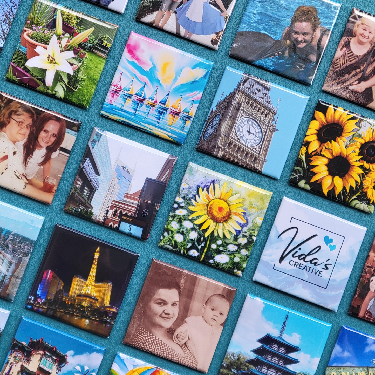 Custom Photo Magnets